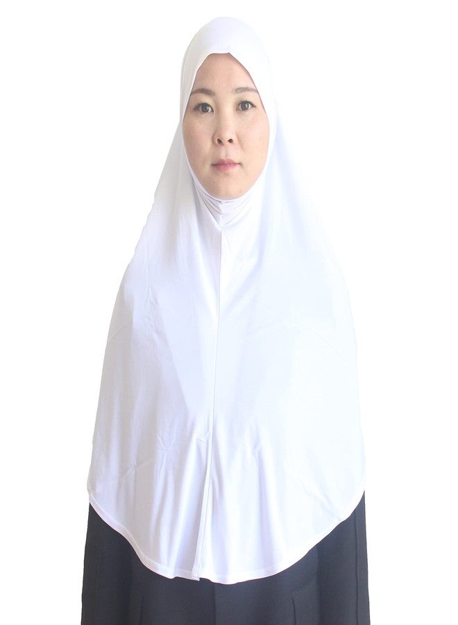 Modest Beauty حجاب سادة محتشم للنساء، غطاء رأس إسلامي، وشاح إسلامي سهل الارتداء، حجاب للصلاة - Image 2